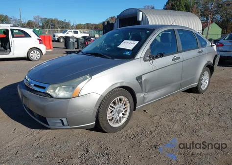 2008 Ford Focus Se/Ses из США, поврежденный, VIN 1FAHP35N68W160189